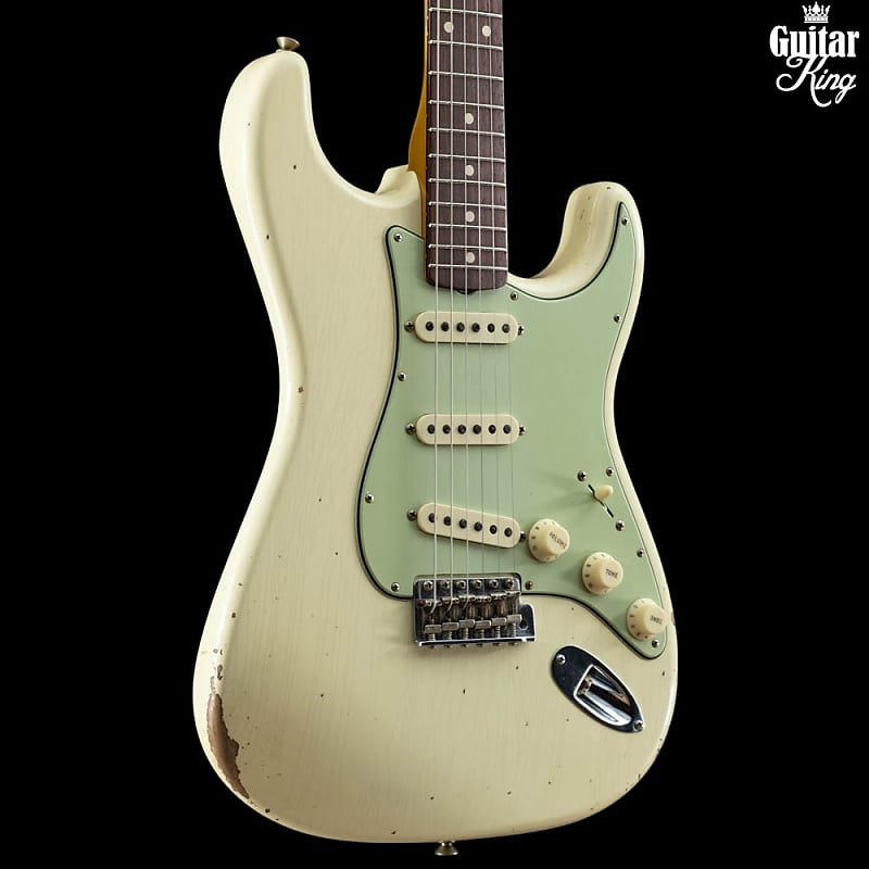 Fender Custom Shop 1960 Stratocaster Relic RW Vintage White