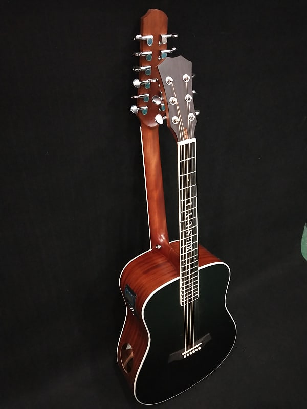 12 6 Strings Acoustic Electric Double Sided Busuyi Double Neck