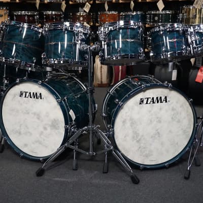 Tama STAR Bubinga 10-Piece Double-Bass Drum Kit Set in Wild Sea