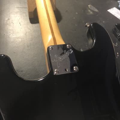 1984 USA Fender Stratocaster Standard Black image 11