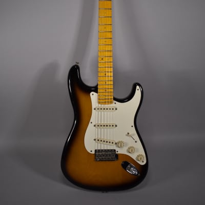 1999 Fender American Vintage '57 Stratocaster Sunburst Aftermarket Neck w/OHSC image 3