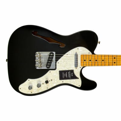 Fender Vintera II '60s Telecaster Thinline Black (Ex Demo - RRP £1149) #MX23080264 for sale