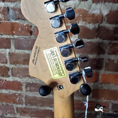 Jack's Guitarcheology / Squier "Tom Delonge"  Stratocaster Partscaster Electric Guitar (Honeyburst) image 10