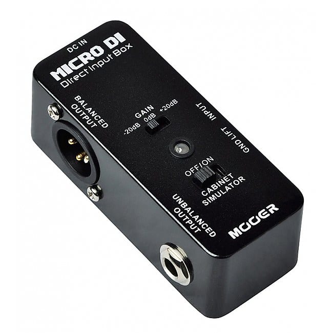 MOOER MDI1 Micro DI Direct Input Box image 1
