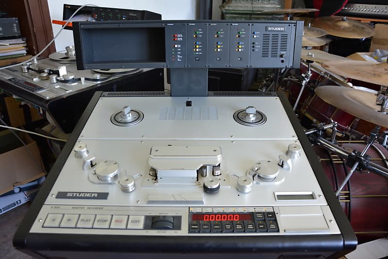Studer A820 Master Recorder 1/4 2-Track Tape Machine 1980s