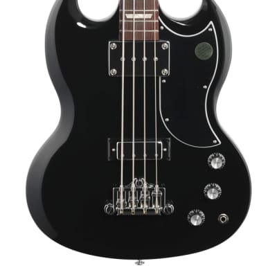 Gibson SG Standard Bass Ebony with Hard Case image 3