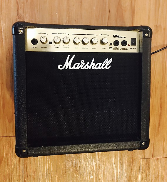 Marshall MG15CDR 15 Watts Guitar Amp Amplifier MG Series