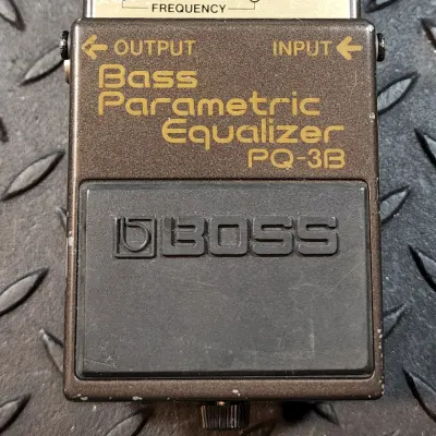 Boss PQ-3B Bass Parametric Equalizer with Monte Allums Hi-Fi Plus Mod and Cap Upgrade EQ image 2
