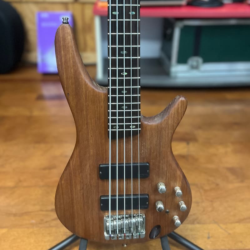 Ibanez Sdgr Sr505 Mahogany 5 String Bass Reverb