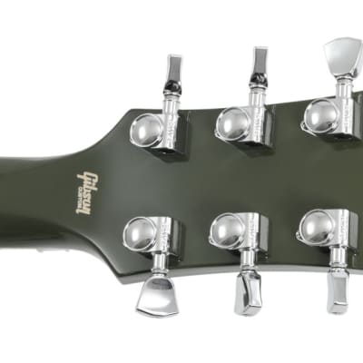 Gibson Custom Shop Les Paul Custom Axcess Floyd Rose Olive Drab with CustomBuckers 2024 image 5