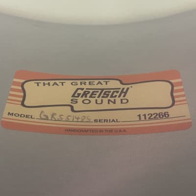Gretsch USA Custom Black Sparkle Nitron Snare 5.5" x 14" image 6