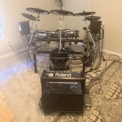 Roland TD-20S V-Drums - Black - Drum Kit with TDW-20 Sound Module