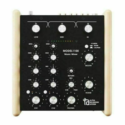 Alpha Recording System ARS Model 1000 Rotary Tabletop DJ Mixer 