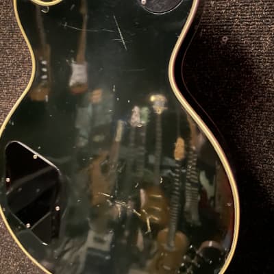 Gibson  Les Paul  1971 Black beauty owned by famous actor image 4