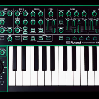 Roland SYSTEM-1 25-Key Plug-Out Synthesizer 2014 - Present - Black