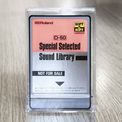 Roland D-50 // Voice ROM Data Card // Sound Library - Soft&Soft Campaign // SPECIAL SELECTED