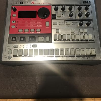 Korg Electribe-R ER-1 Rhythm Synthesizer 2000s - Silver
