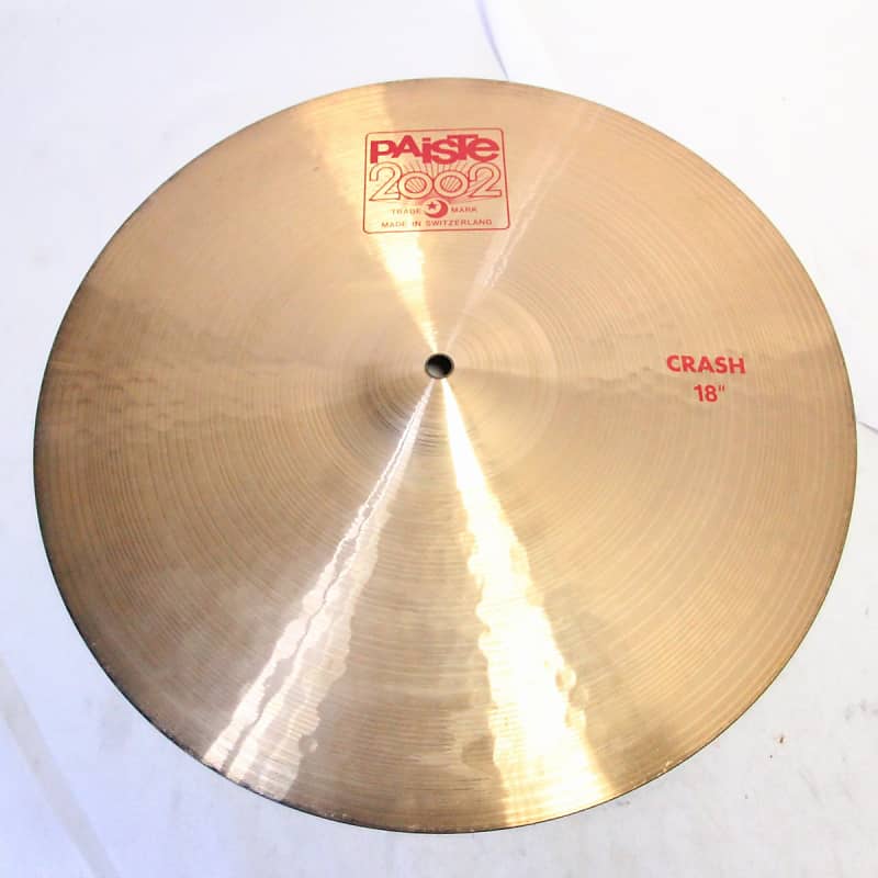 PAISTE 2002 18inch CRASH 1488g Paiste Crash Cymbal  [07/29] image 1