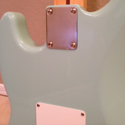 2009 Fender® Sixty-Six R&D Prototype, Daphne Blue image 13