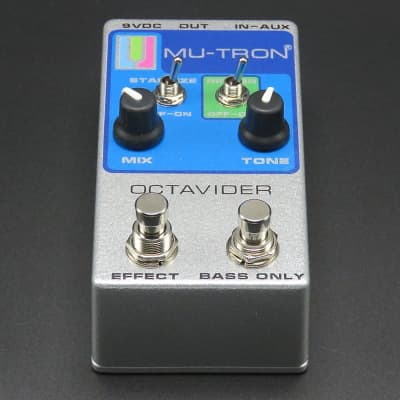 ギター MU-TRON OCTAVIDER BLACK Mu-Tron Octavider+ Octave Divider + Fuzz Pedal - Perfect Circuit