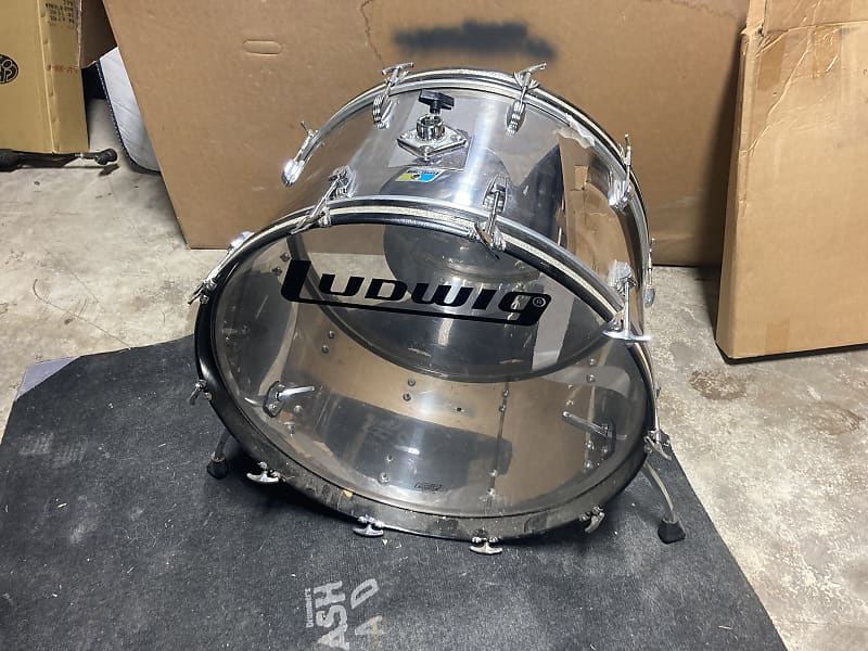 Ludwig Stainless steel 26 inch bass drum Reverb