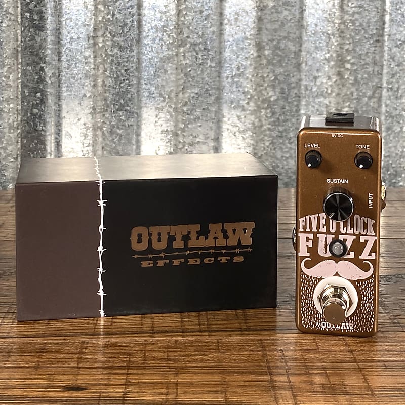 Outlaw Effects Five O'Clock Fuzz Guitar Effect Pedal image 1