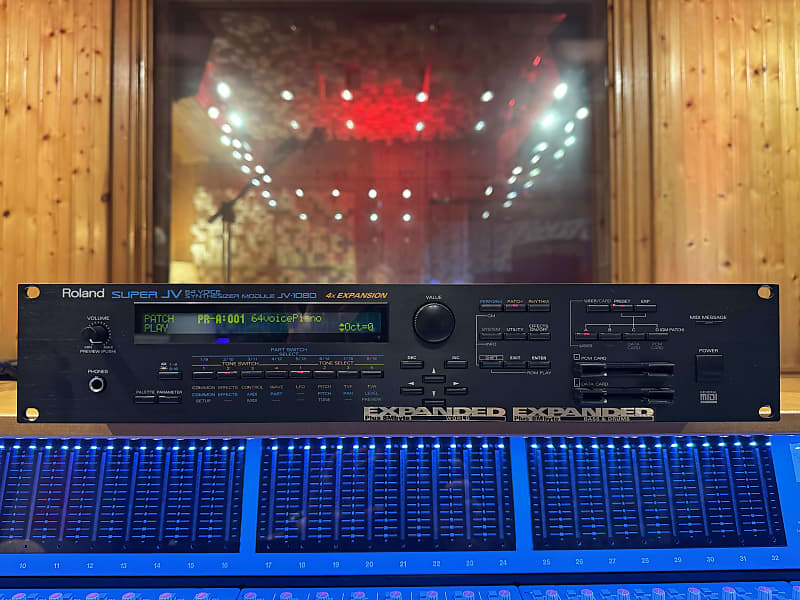 Roland JV-1080 64-Voice Synthesizer Module | Reverb