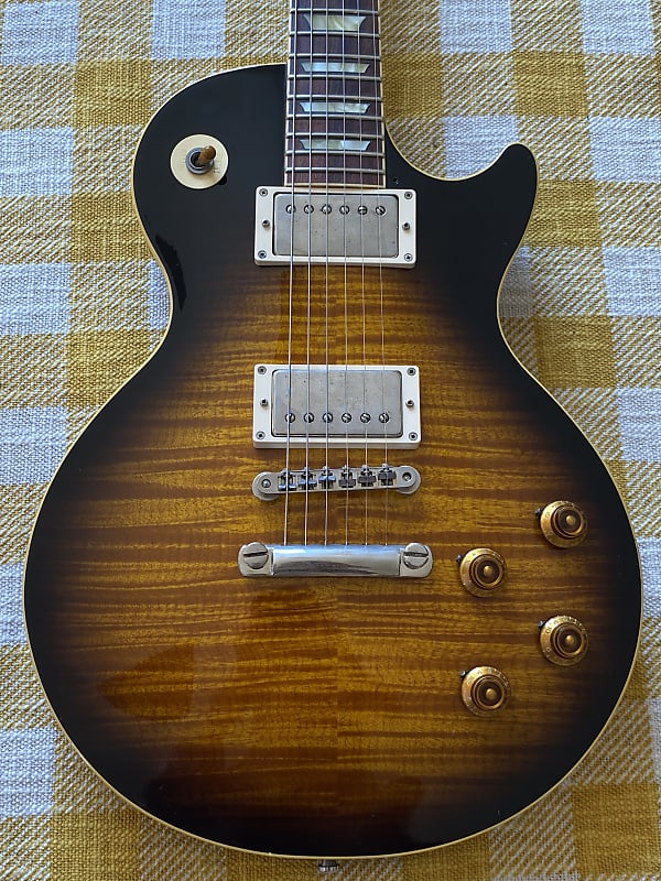 Orville LPS-80F Les Paul Standard Photo Flame | Reverb