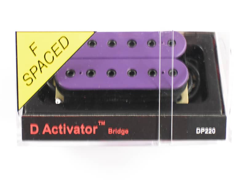 ＜新品＞D Activator Bridge DP220 F-Spaced DiMarzio D Activator-X Bridge Humbucker Pickup - Black