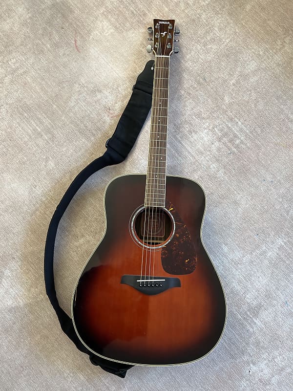 Yamaha FG730S Folk Solid Top Acoustic Guitar | Reverb