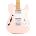 Fender Vintera '70s Telecaster Thinline Shell Pink w/4-Ply Aged Pearl Pickguard (CME Exclusive)