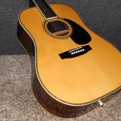 MADE IN JAPAN 1979 - MORALES M500 - VERY UNIQUE - MARTIN D45 STYLE - ACOUSTIC GUITAR image 3