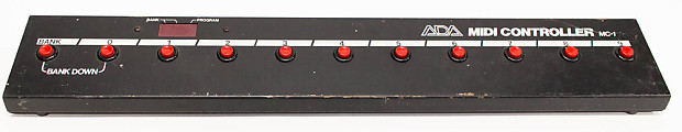 ADA MIDI Controller Footswitch MC-1 Universally Compatible