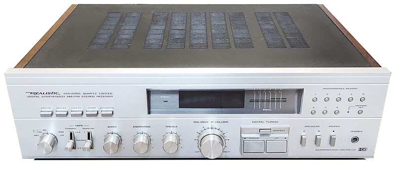 Vintage Realistic STA-2250 Stereo Receiver Amplifier - Serviced  			