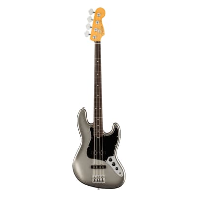 Used Fender American Professional II Jazz Bass - Mercury w/ Rosewood FB image 2