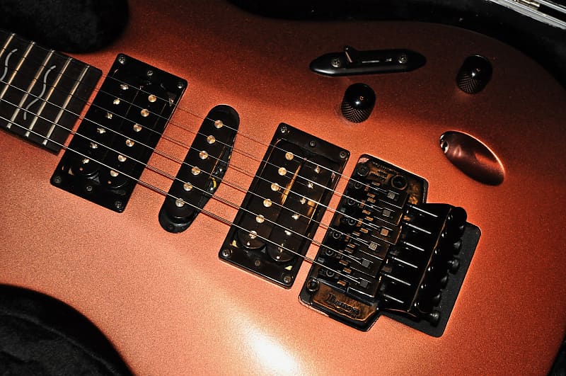 2001 Ibanez S370 - Saber Series - Red Rock Flat - Made in