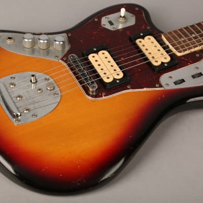 Fender Kurt Cobain Road Worn Jaguar - 2011 - Left Handed - Sunburst w/OHSC image 15