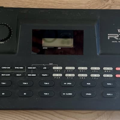 Yamaha RX8 Digital Rhythm Programmer  Black, Killer Retro Piece !