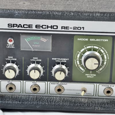 Roland RE-201 Space Echo Tape Delay / Reverb 1970s - Black image 2