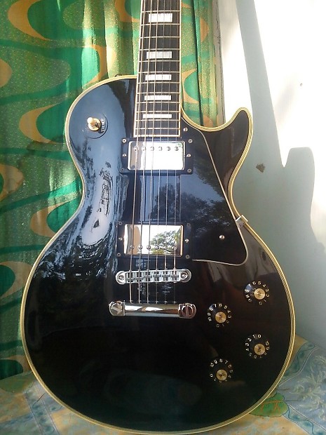 Yamaha LP800 Les Paul Custom 1970s Black | Reverb