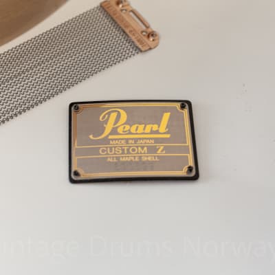 Pearl CZX / Custom Z Snare Drum 14 x 6.5 - Birdseye Maple #2 image 5