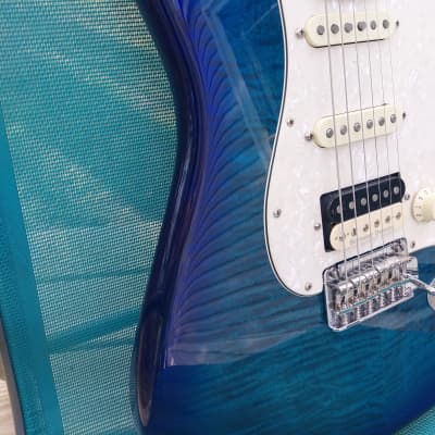 Fender Player HSS with upgrades Player series MIM Unknown - Blueburst image 8