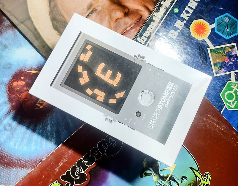 Peterson StroboStomp HD Digital Electric Guitar Strobe Tuner Reverb