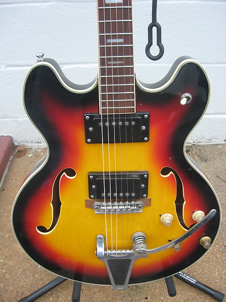 Kent hollow shop body guitar