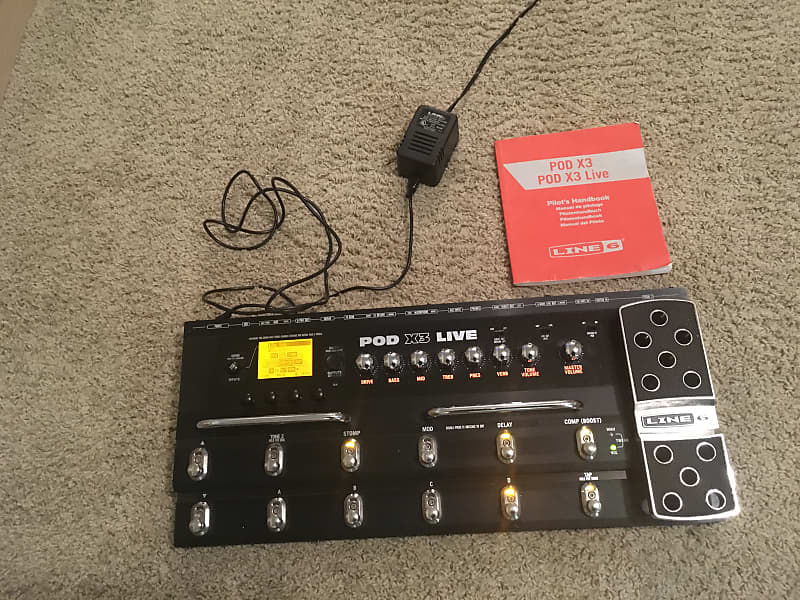 【中古品】LINE6 POD X3 LIVE Amazon | LINE6 POD X3 LIVE | マルチエフェクター | 楽器・音響機器