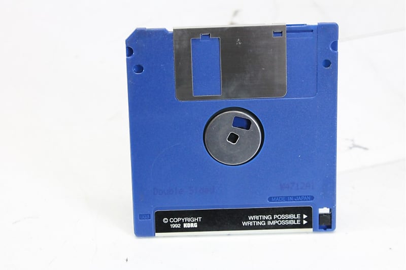 Korg Micro Floppy Disk MF2DD - 01/W pro And 01/W pro X - Music Workstation image 1