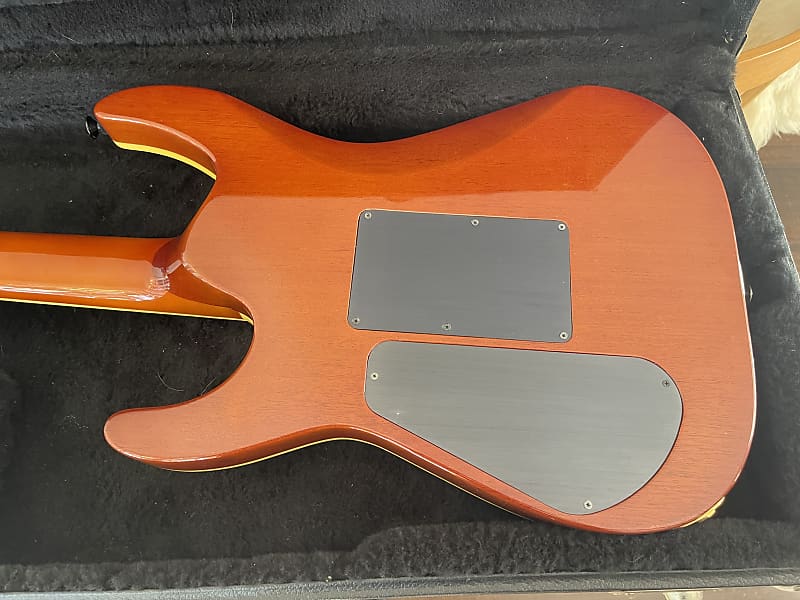 Jackson Archtop Soloist LTD 1991 Cherry Red Sunburst | Reverb