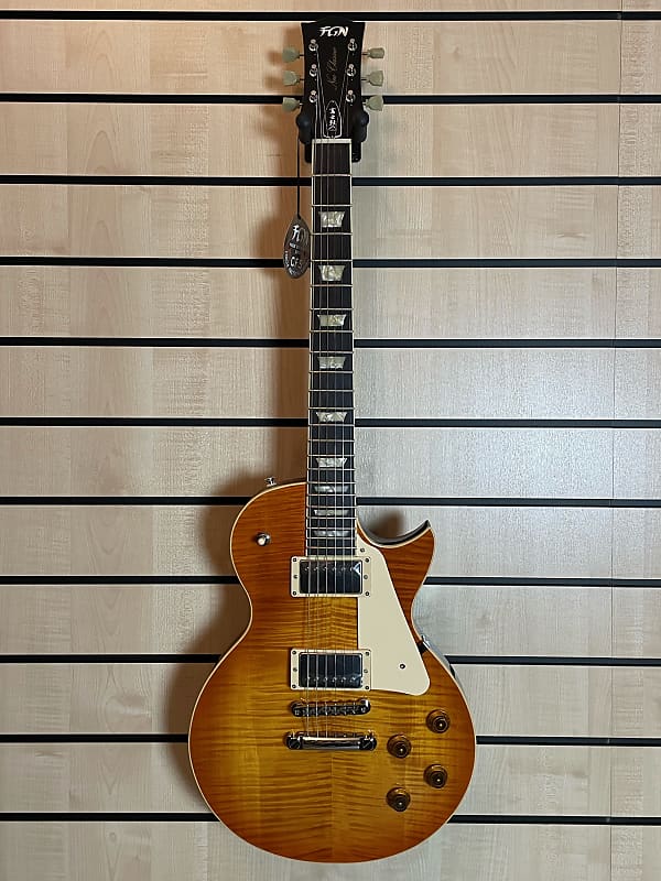 FGN Neo Classic LS10 R FM FCB Faded Cherry Burst Electric | Reverb