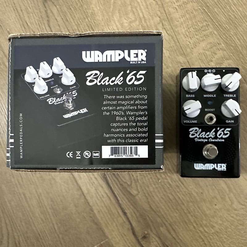 Wampler Black '65 Overdrive | Reverb