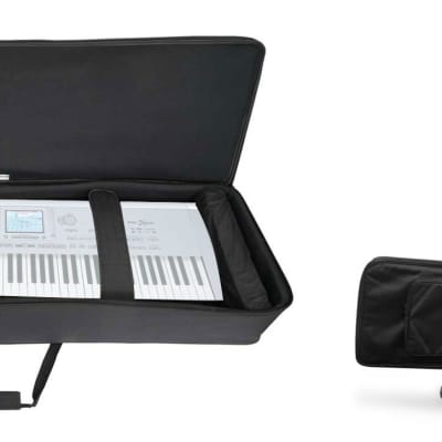 Rockville 88 Key Slim Padded Rigid Keyboard Gig Bag Case For KORG Pa1X PRO image 1